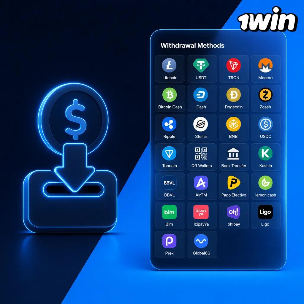 Métodos de Retiro en 1win